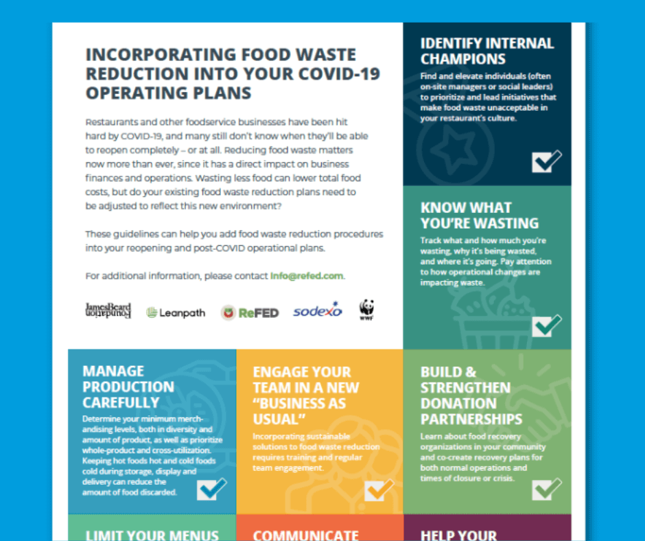 Restaurant & Food Service Reopening Guidelines image