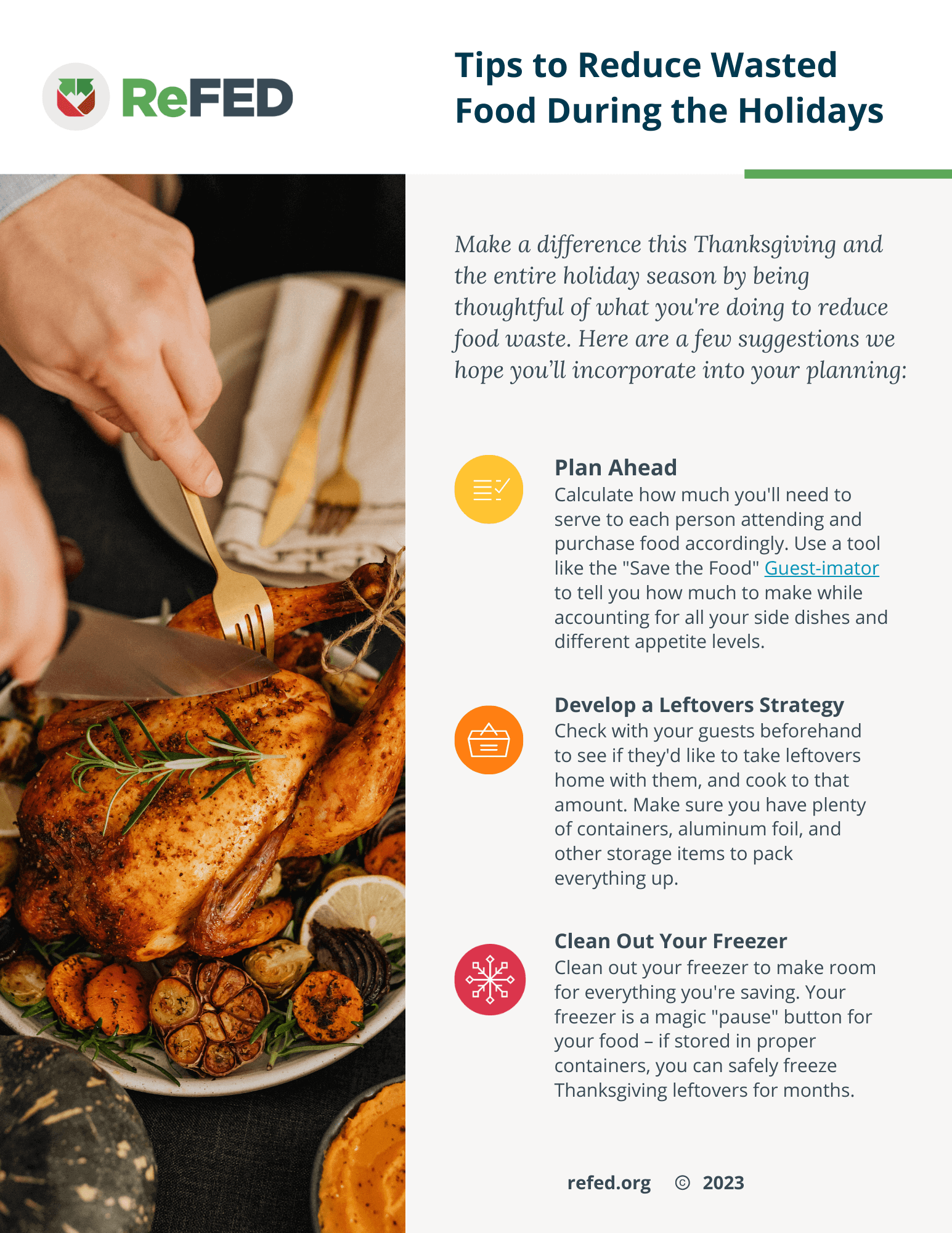 Tips to Reduce Wasted Food