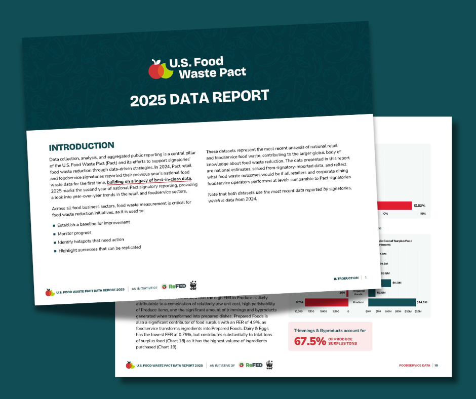 U.S. Food Waste Pact 2025 Data Report image