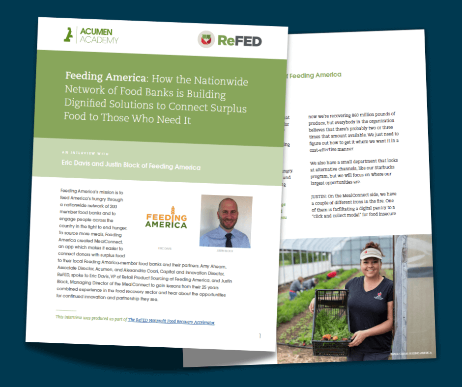 Accelerator Expert Network Knowledge Series: Eric Davis And Justin Block, Feeding America image