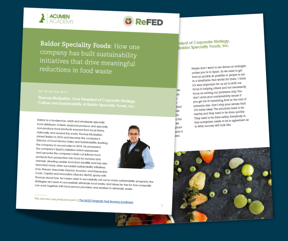Accelerator Expert Network Knowledge Series: Thomas Mcquillan, Baldor Specialty Foods image