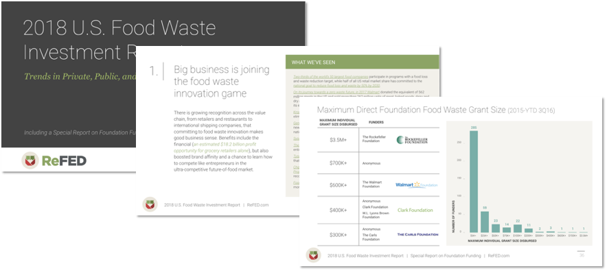 ReFED’s 2018 U.S. Food Waste Investment Report
