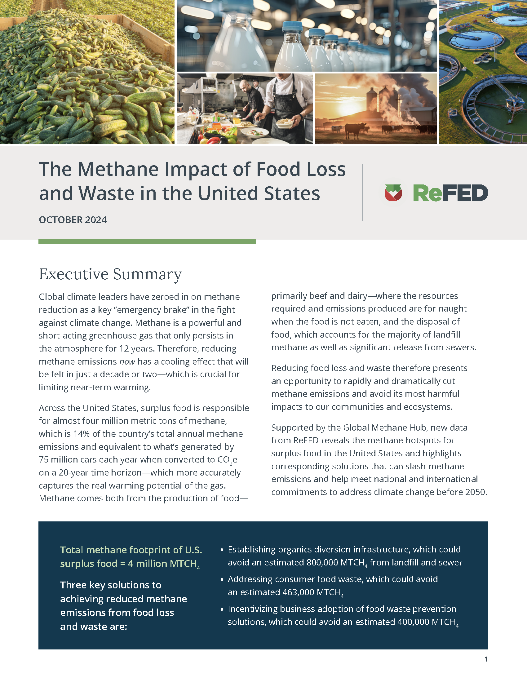 2018 U.S. Food Waste Investment Report