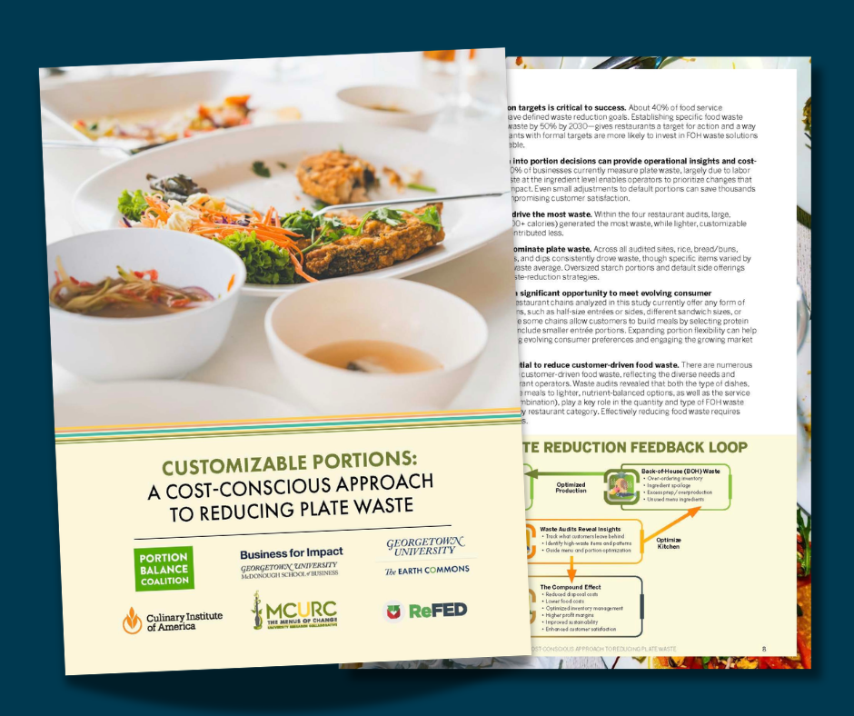 Customizable Portions: A Cost-Conscious Approach To Reducing Plate Waste image